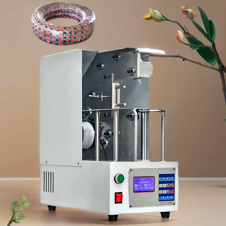 Cable Wrapping Packaging Machine Mesin Pembungkusan Pembungkus Kabel