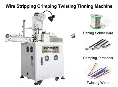 Mesin Tinning & Memutar Kabel Sisi Automatik WPM-151T Thumb