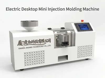 Mesin Pengacuan Suntikan Plastik Elektrik Desktop Mini JW-01