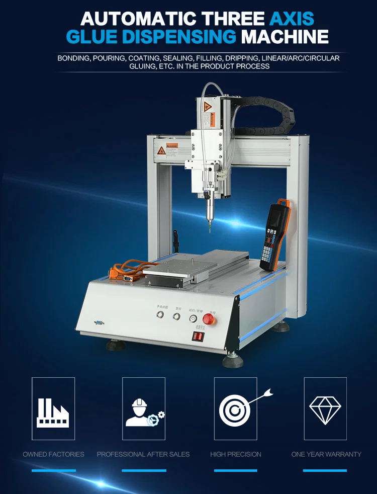  Mesin pendispensan silikon / resin epoksi / gam UV automatik sejagat, Mesin Pendispensan Resin Epoksi, Pendispensan Gam Automatik, Mesin Pendispensan Silikon 