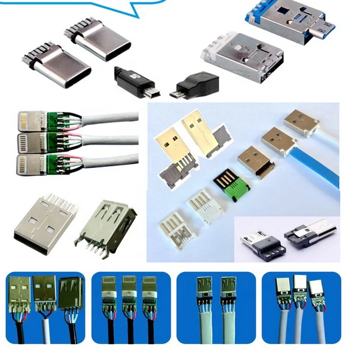 Penyambung USB Separa automatik Mesin Pematerian Kabel Elektrik, Mesin Pembuat Wayar USB, Mesin Kimpalan TinPcb / led / robot