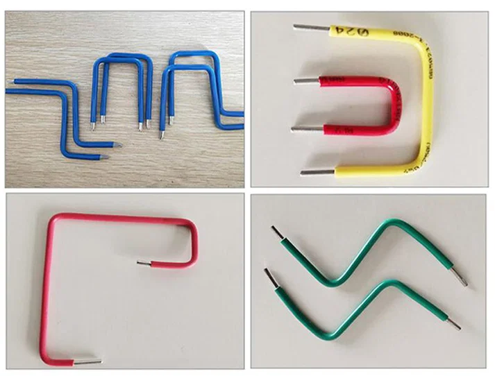 Contoh paparan Mesin Lentur Pelucutan Pemotong Kawat, Mesin Lentur Dawai Jalur, Mesin Lentur Pelucutan Cabel