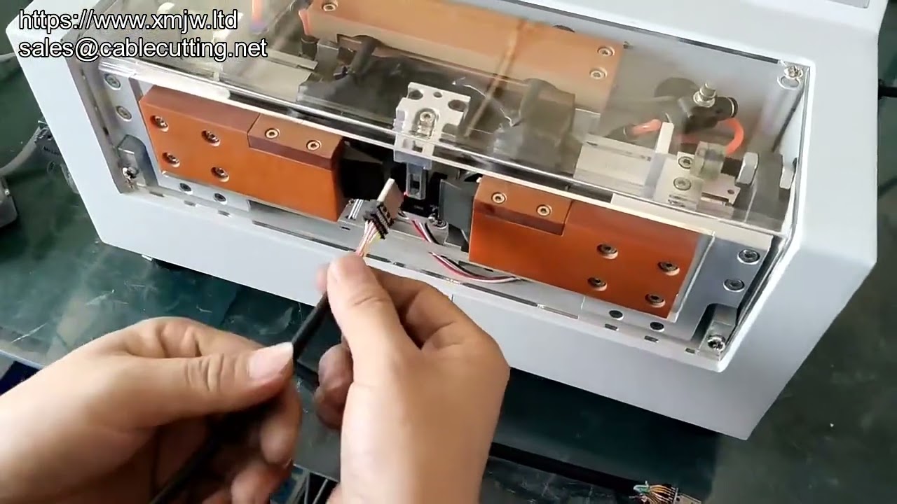 Mesin Pematerian Frekuensi Tinggi Automatik untuk Kabel USB Type-C – Harga Paling Murah!