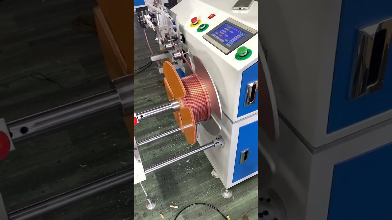 Automatic Meter Counting, Traversing, Cutting, Wire Winding & Coiling Machine Precise Metering