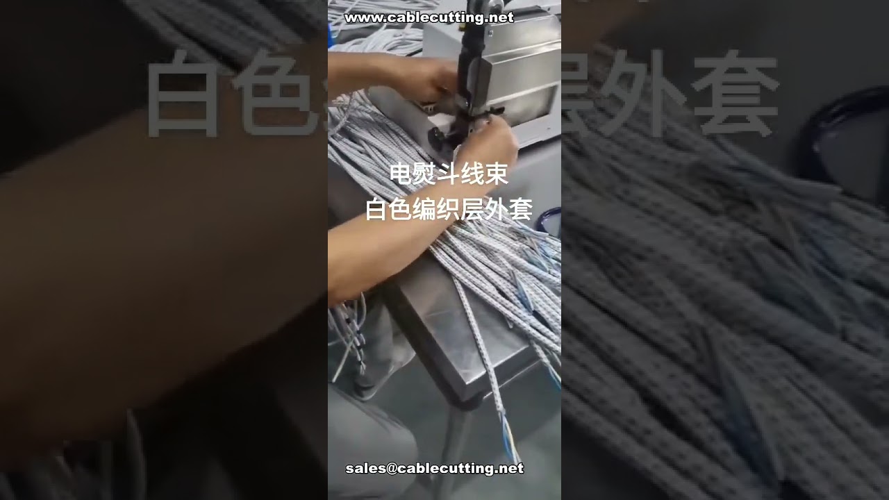 Automasi Kilang: Taping Kord Setrika Elektrik pada Jalinan dan Wayar