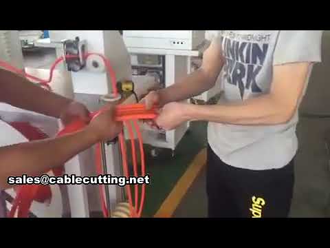 automatic corrugated pipe cutting machine WPM-245