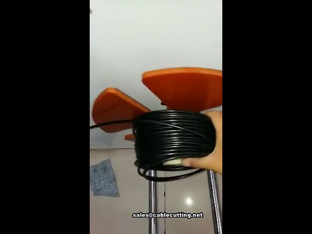USB Video Cable Wire Coiling and Binding Machine