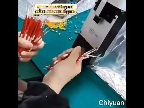 Pneumatic large square wire harness wire cable aviation plug pin terminal crimping pliers