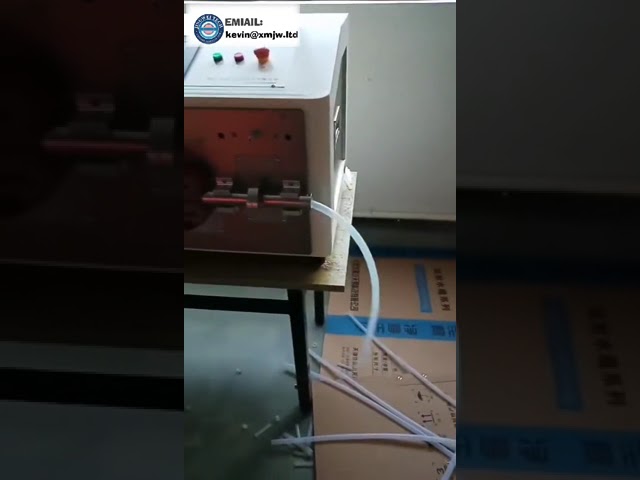 OD 1  20 mm PE Pipe Cutting Machine 4 3 Inch Screen Plastic Tube Cut Machine