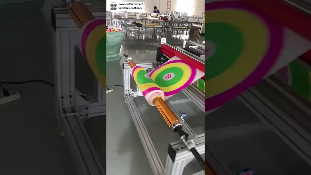 Pemotong Penjejak Warna Automatik 1300 dengan Aci Udara Penghantar dan Brek Magnetik untuk Operasi Persediaan Tanpa Cacat