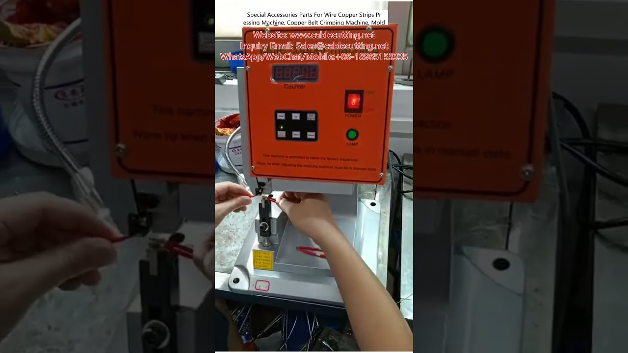 Aksesori Khas untuk Mesin Penekan Jalur Tembaga & Mesin Crimping Tali Tembaga – Spare Part Berkualiti