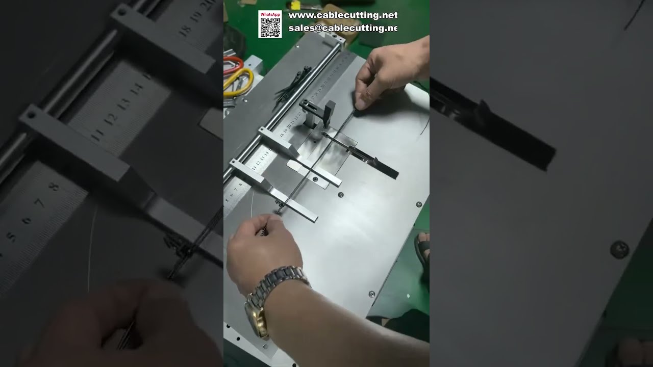 Mesin Ikatan Kabel Nilon Bentuk Khas Semi Automatik – Efisien & Tahan Lasak