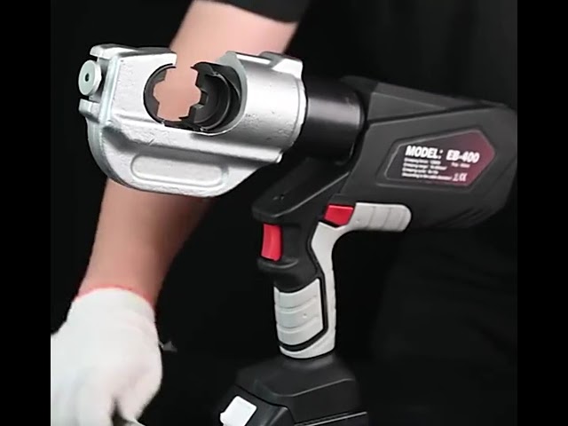 EC 400 Cordless Copper & Aluminum Terminal Crimping Tool