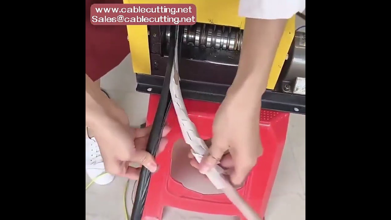 Small Electric Wire Stripping Machine Automatic Cable Wire Stripper 60W 750W 1 20mm 1 38mm for Coppe