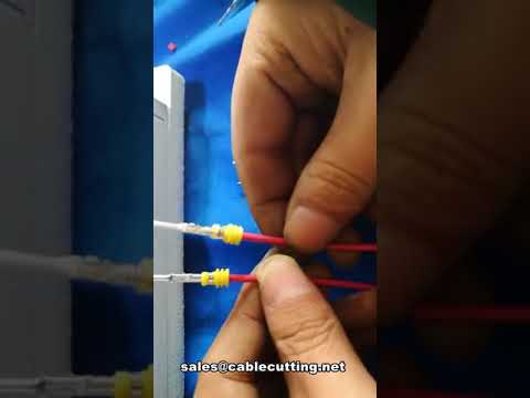 Mesin Crimping Palam Kalis Air & Terminal Wayar | Cekap & Tahan Lama