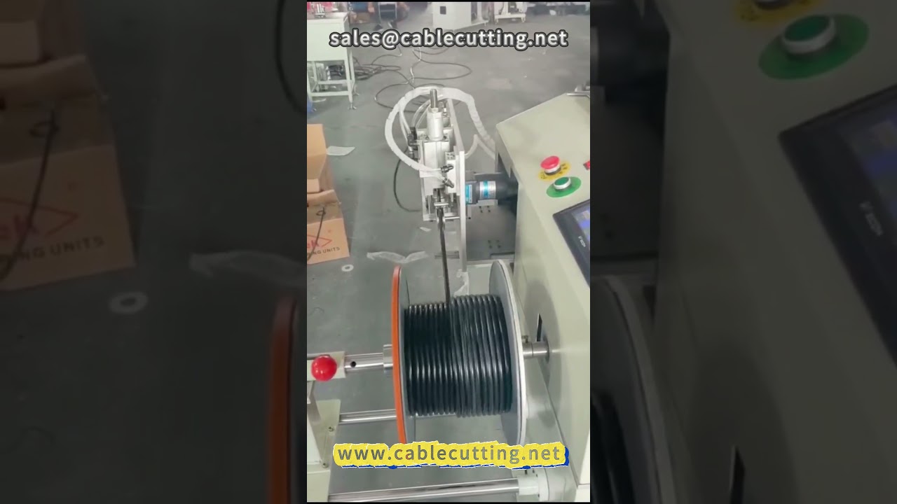 Mesin Penggulung 60 Meter: Pembahagi Gulung Besar ke Kecil untuk Automasi Wayar