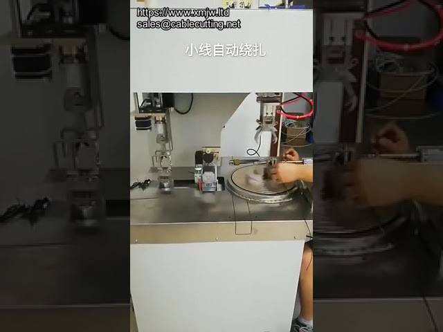 Mesin Ikat Wayar Automatik - Penggulung & Pengikat Gegelung Kabel
