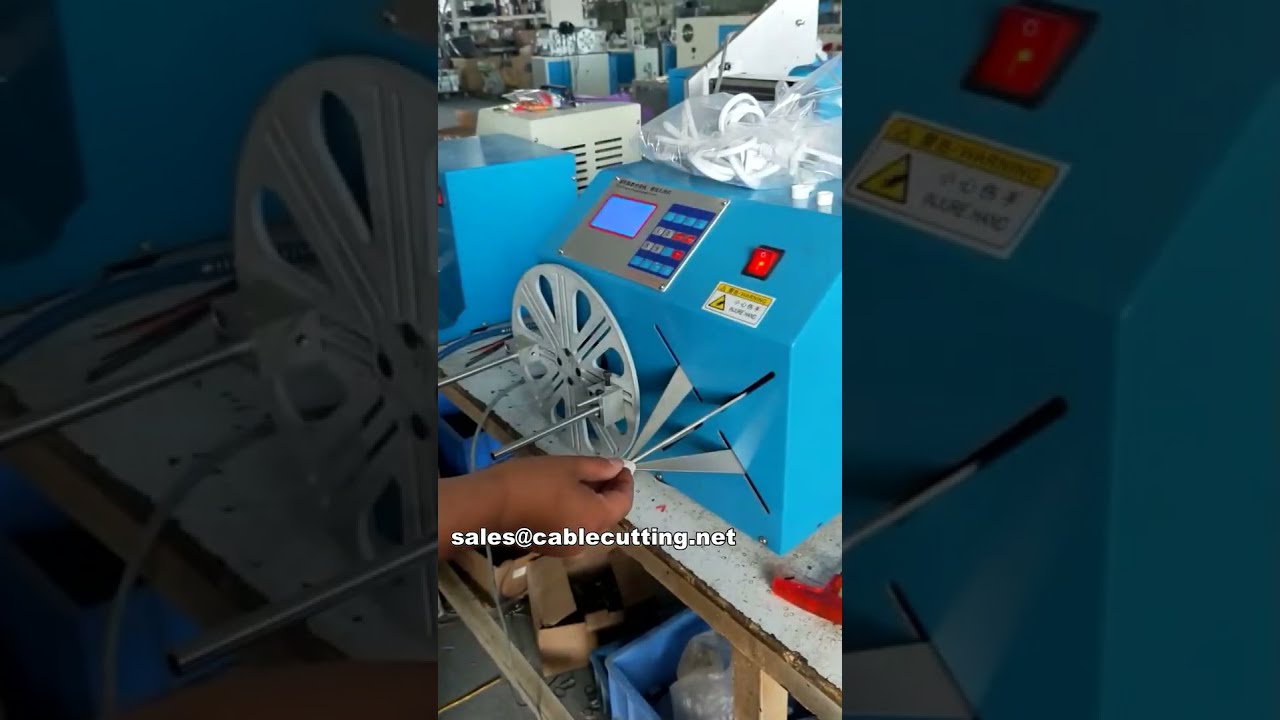 usb data cable audio cable earphone cable winding tie machine WPM-K289