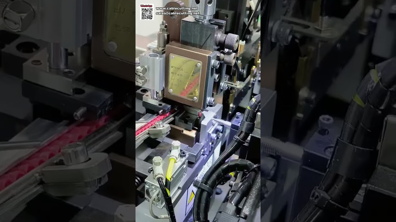 Mesin Crimping Terminal Longgar Automatik dengan Pengumpan Mangkuk Getaran untuk Pemprosesan Wayar