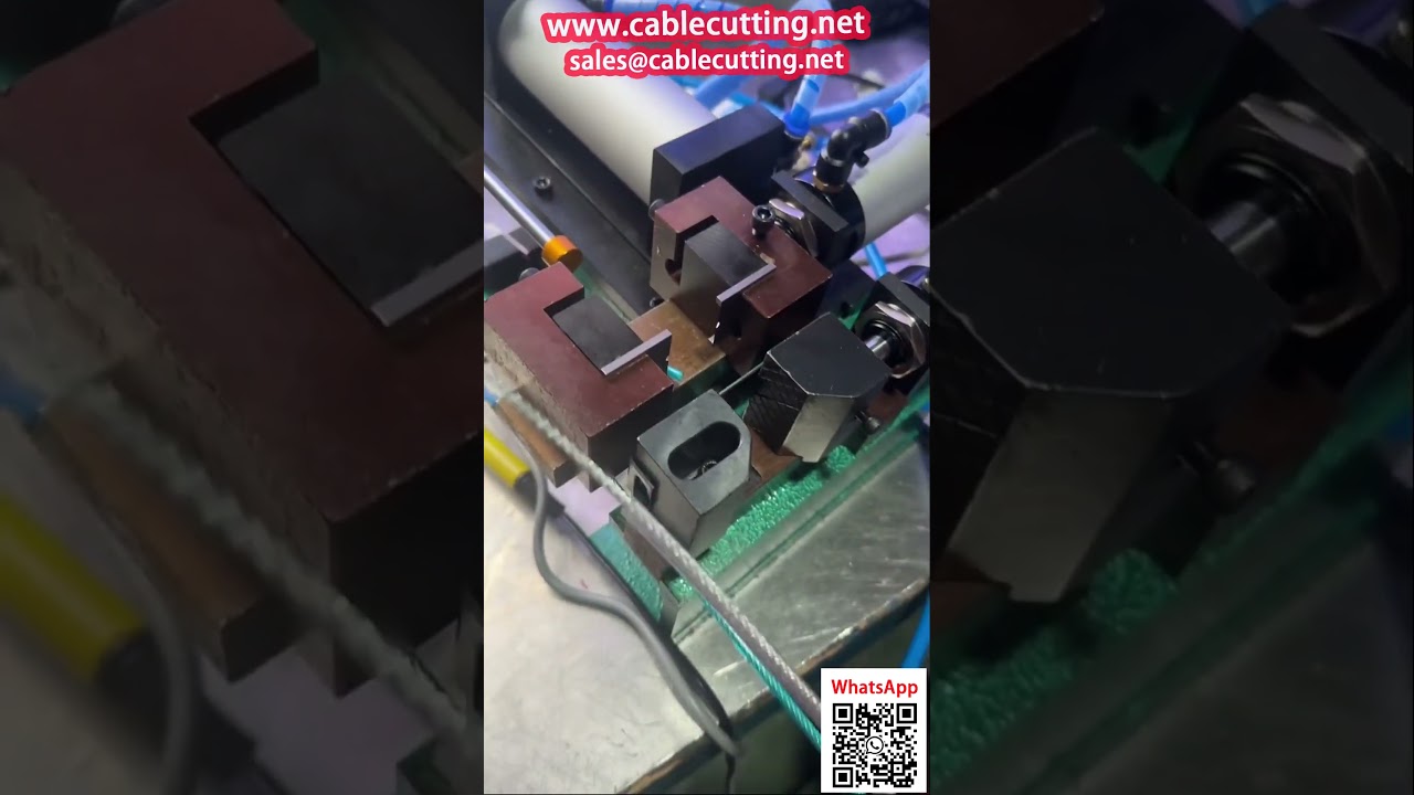 Mesin Pneumatik Pengupas Sarung PVC Kabel Keluli Berprestasi Tinggi