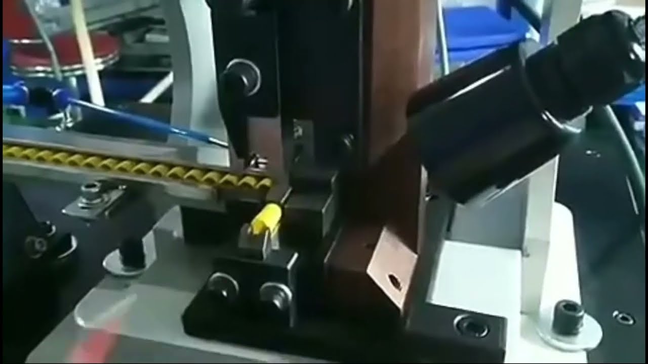 Vibration Plate Insulated Tube Cable Wire Terminal Crimping Machine 2-4t