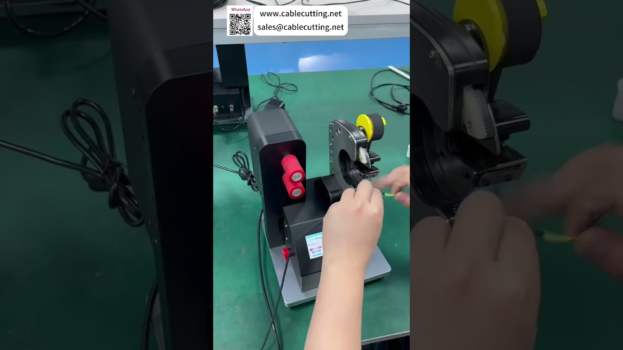 Mesin Pembungkus Pita Suapan Wayar Automatik untuk Pengeluaran Tanpa Sambungan Pasangan Terpiuh Sepanjang Lima Meter