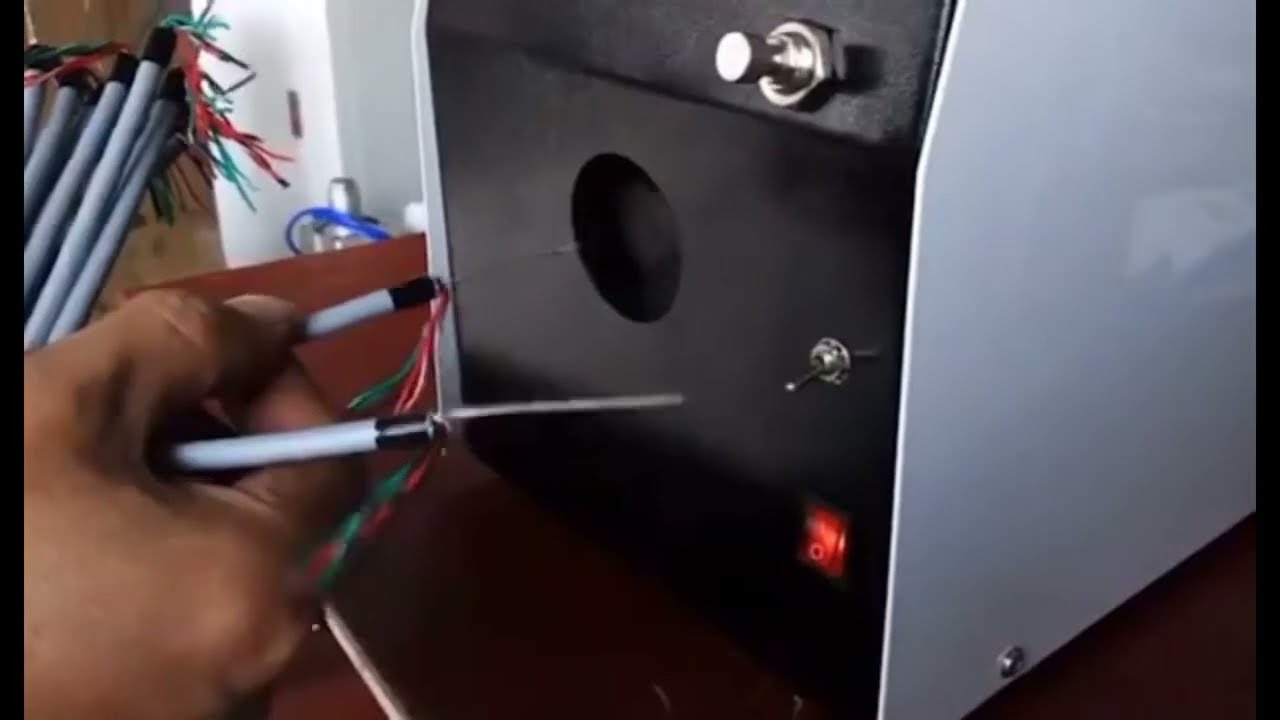Mesin Pengikat Wayar Twist Semi-Automatik & Penggulungan Kabel - Cekap dan Pantas