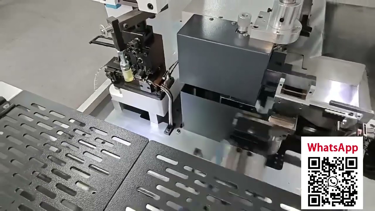Mesin Crimping Hujung Berganda 5 Wayar dengan Terminal Dual Carrier - Traversing Berkecekapan Tinggi