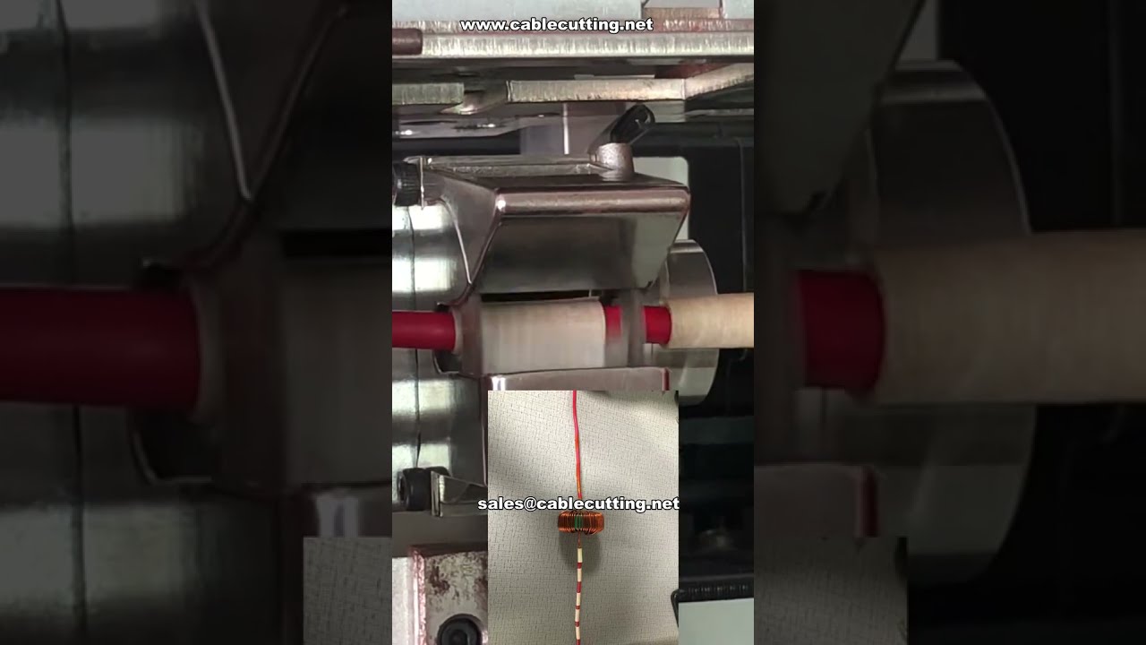 Demo Langsung Mesin Pembalut Automatik Gegelung Aruhan Magnetik # Peralatan Pembuatan Pintar