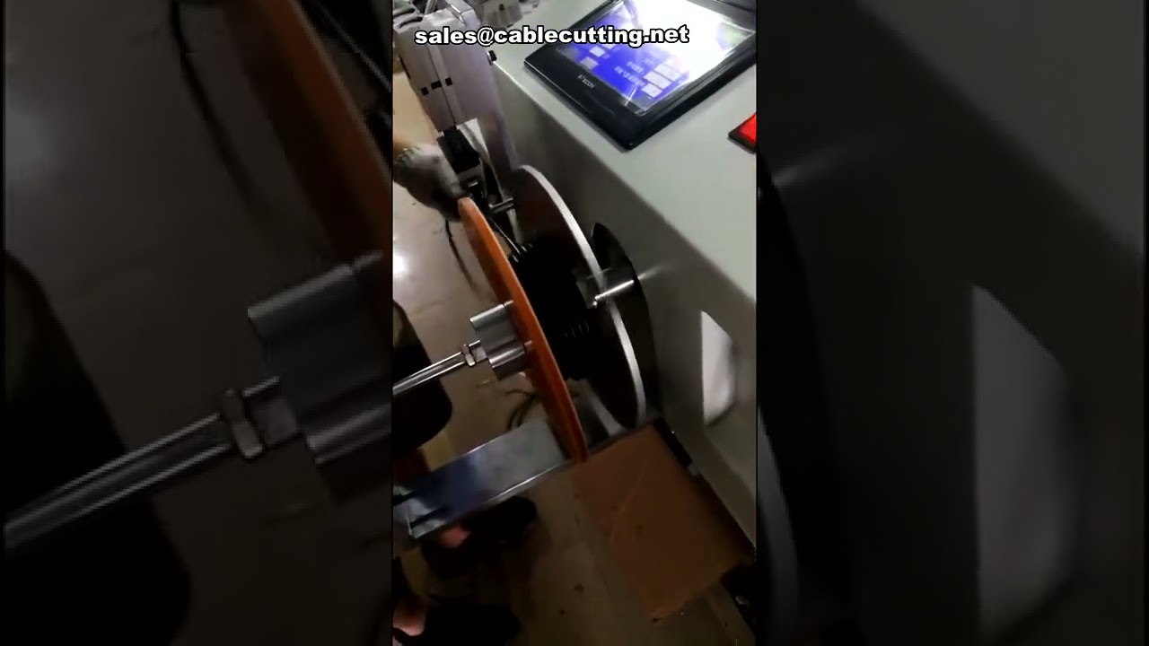 cable sorting winding coiling machine