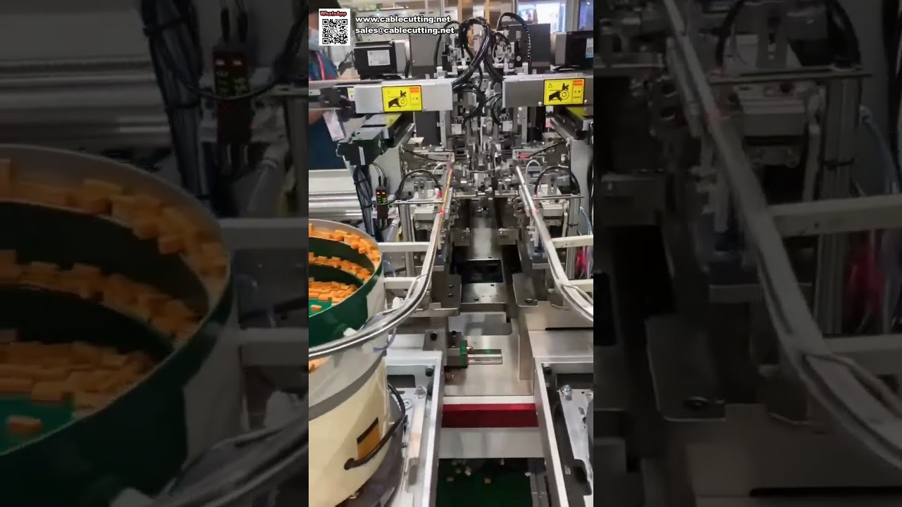 Mesin Crimping Terminal Pintar untuk Hujung Tunggal dan Berganda serta Pemasukan Perumah Plastik