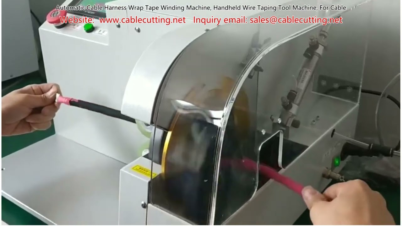 Mesin Pembalut Kabel Automatik & Alat Taping Tangan untuk Harness Kabel