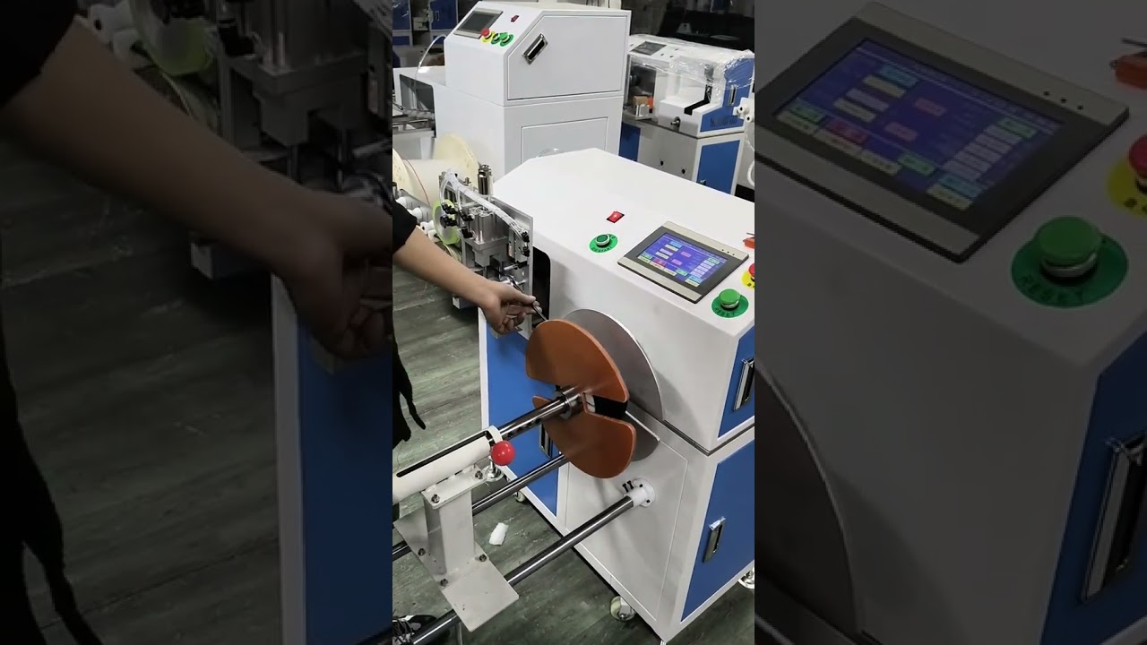Versatile Wire Winding Machine with Neat Coiling & Precise Cutting