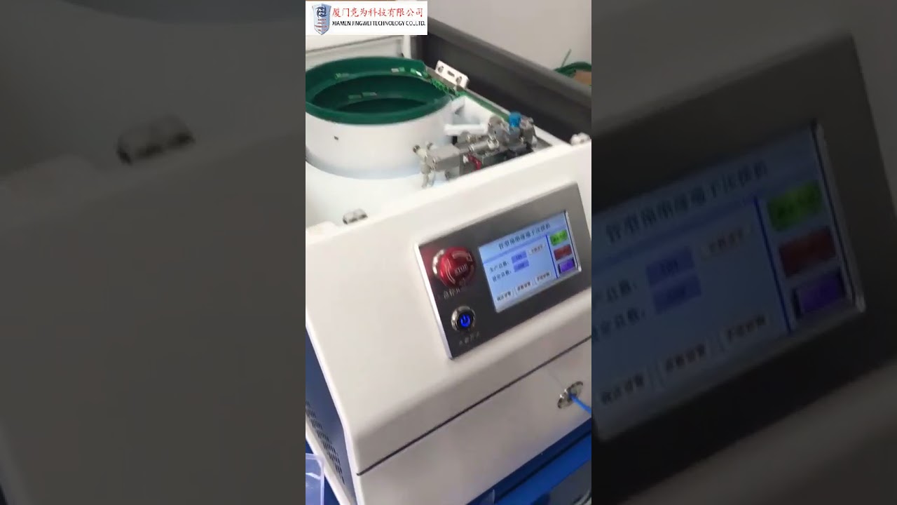 Mesin Pemampat dan Pengupas Terminal Pre-Insulated Semi-Automatik - Cekap & Tepat