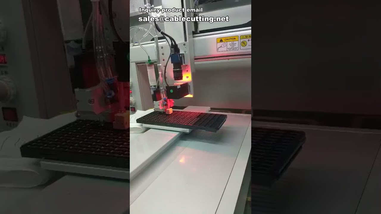 Vision Glue Dispenser Robotic, Three-Axis Glue Dispenser with Camera