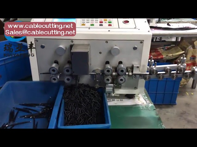 Mesin Pemotong dan Pengupas Kawat Automatik Terbaik untuk Industri