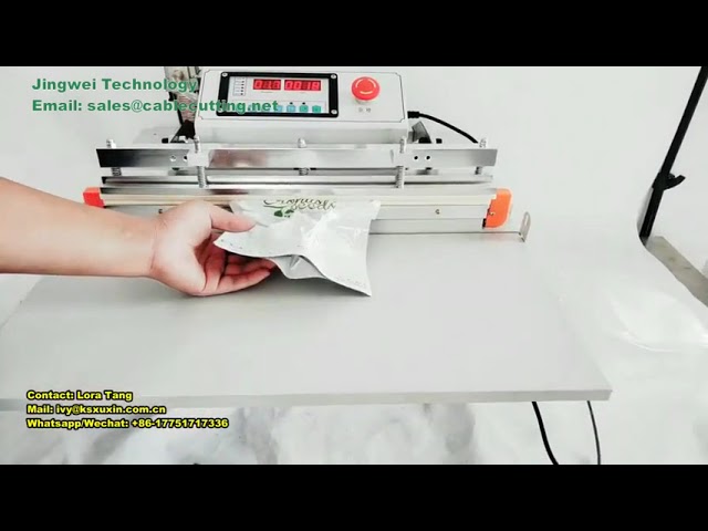 manual table type external pumping vacuum seal packing machine