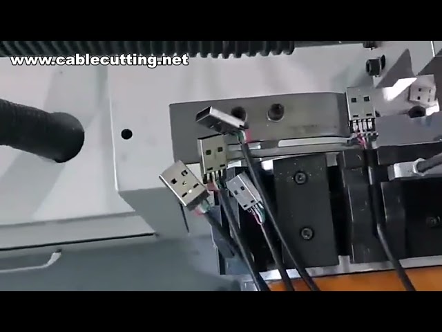 Usb Cable Soldering Machine,Usb Data Wire Connector,Usb Line Produce Machine