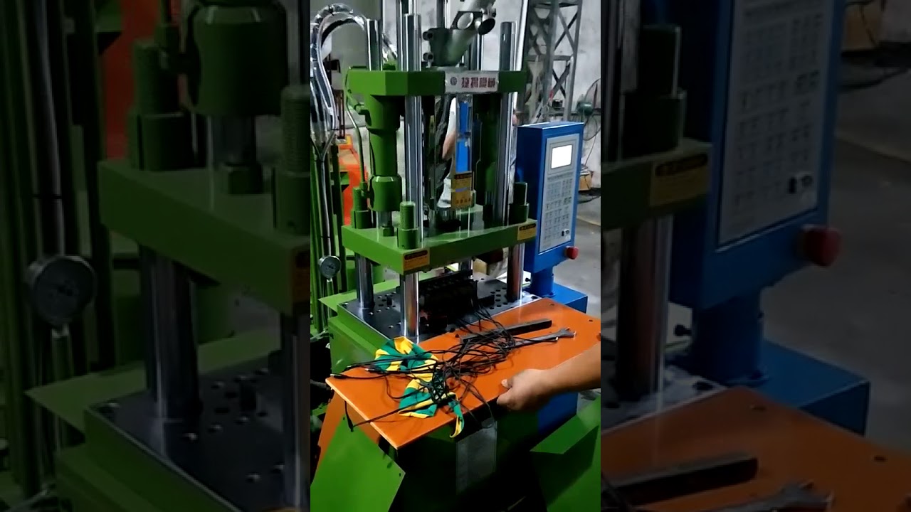 Mesin Pengacuan Suntikan Wayar Kabel Telefon Berketepatan Tinggi