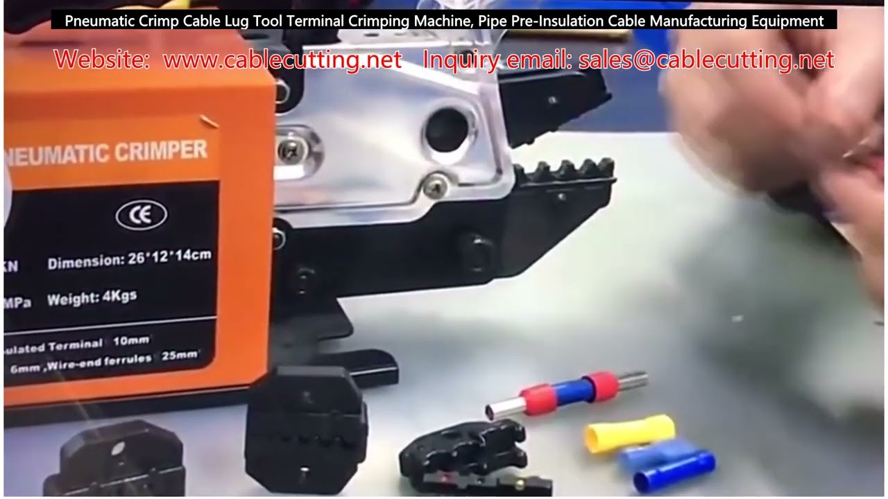 Mesin Crimping Pneumatik: Lug Kabel & Terminal – Tepat dan Berkuasa