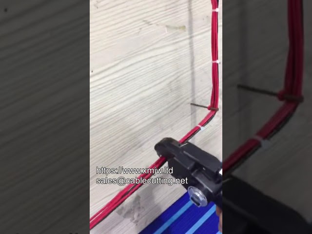 Nylon Cable Tie Automatic Tying Machine Manufacturer In Dongguan WPM 12