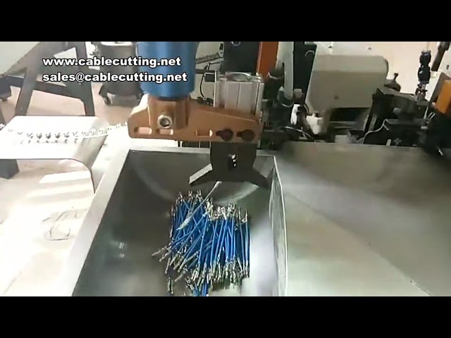 6PCS Fully Automatic Terminal Crimping Machine Cutting Bldes Stripping blades V Knife Whole Set Crim