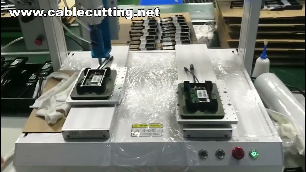 Mesin Dispenser Silikon & Robot Pelekat Automatik | Mesin Gam Industri