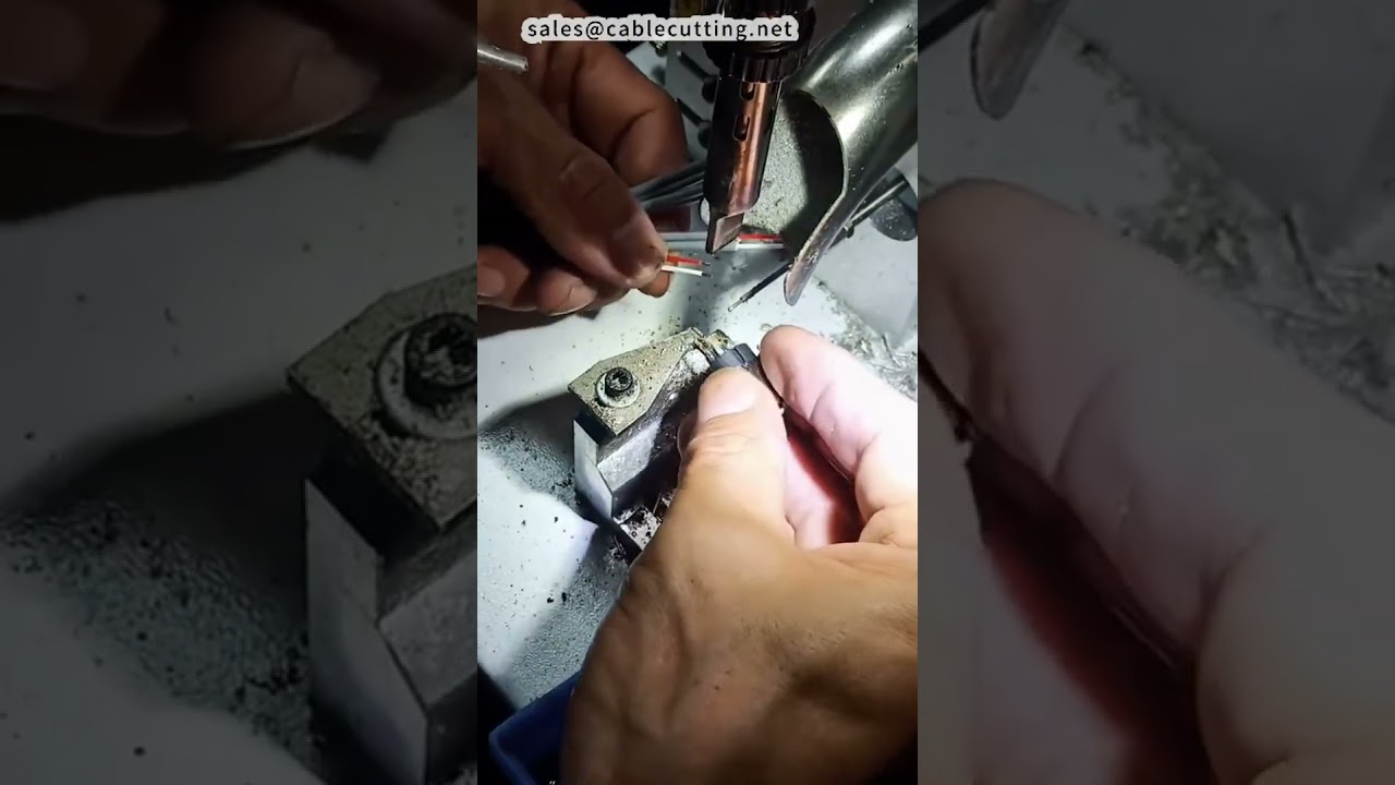 Demo Pengguna Mesin Pateri Semi Automatik 400+ Keping/Jam