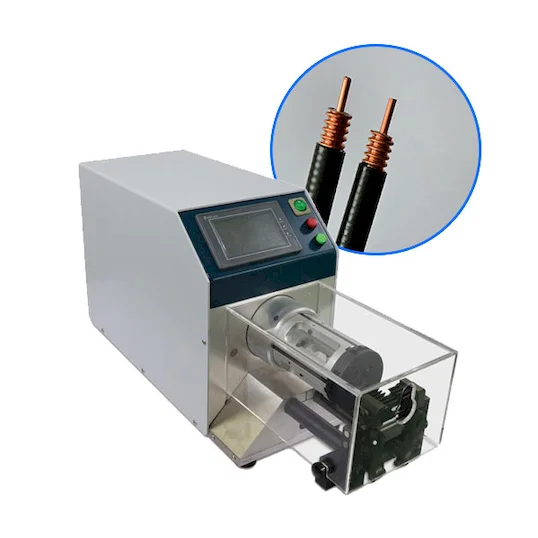 Semi-Auto Coaxial Penjalur Kabel WPM-8608