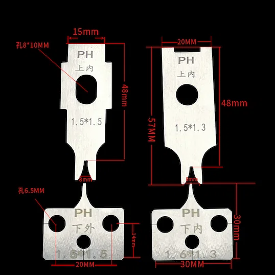 Terminal Mesin Bilahs (Various Types) - Bilah Penjalur & Kelim Wayar